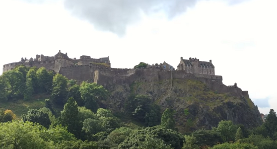 Castelo de Edimburgo. Escócia