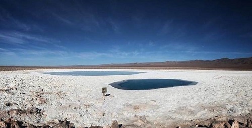 Lagunas Escondidas Deserto do Atacama