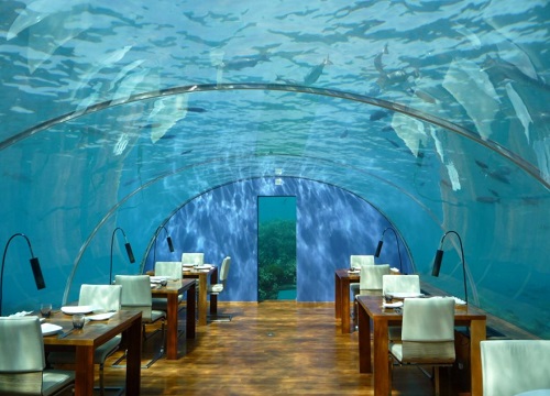 Melhores Restaurantes do Mundo Ithaa Undersea Maldivas