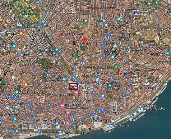 Lisboa Mapa